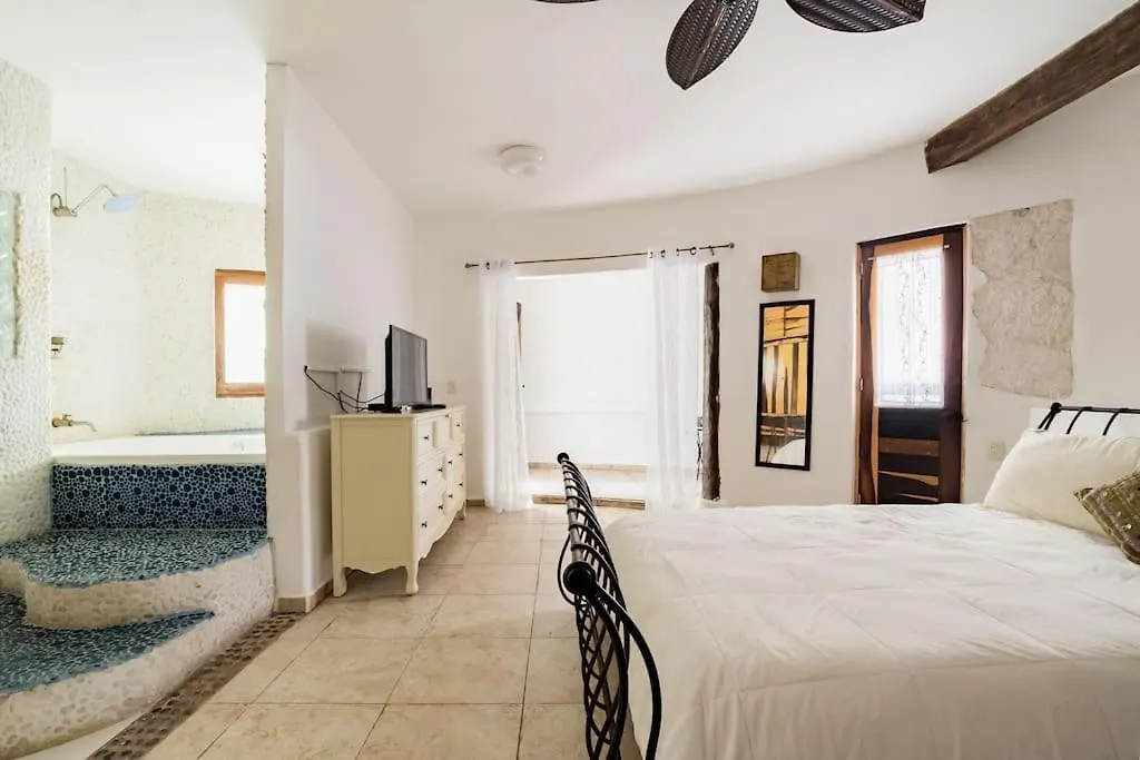 Hermosa Villa Con Espacios De Naturaleza Y Yoga Puerto Morelos Mexico