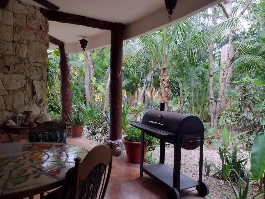 Hermosa Villa Con Espacios De Naturaleza Y Yoga Puerto Morelos Mexico
