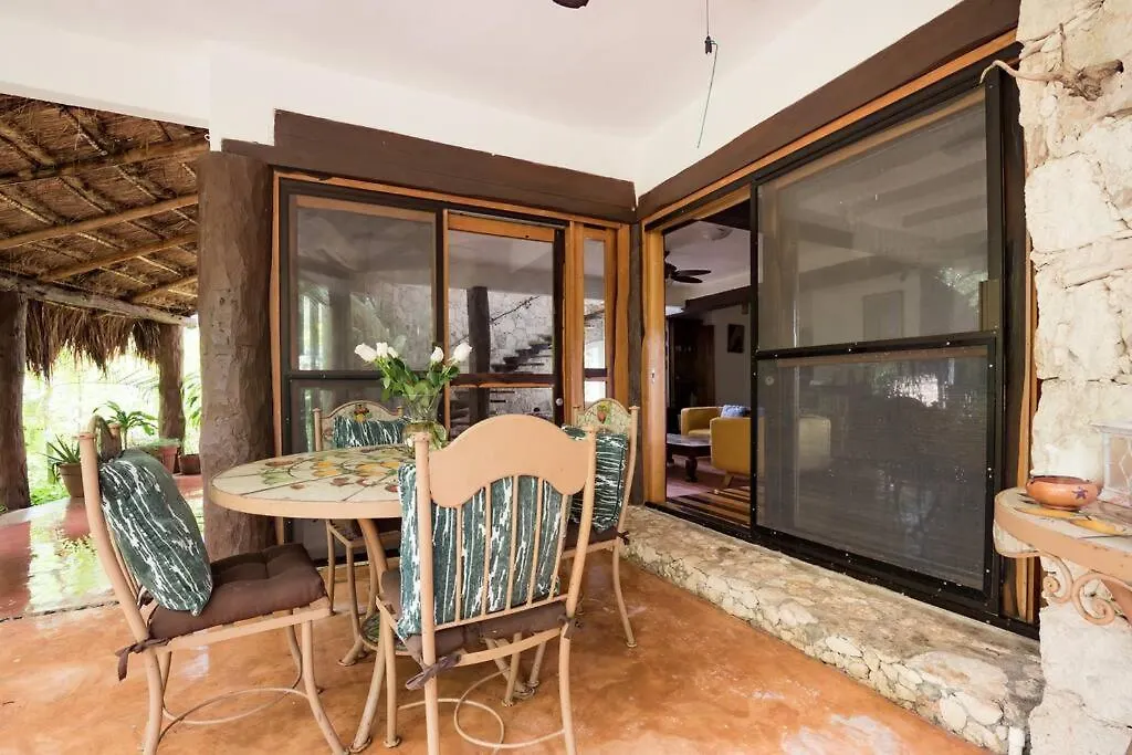 Hermosa Villa Con Espacios De Naturaleza Y Yoga Puerto Morelos Mexico