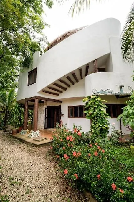 Hermosa Villa Con Espacios De Naturaleza Y Yoga Puerto Morelos