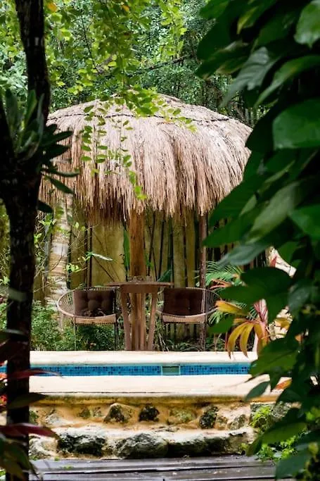 Hermosa Villa Con Espacios De Naturaleza Y Yoga Puerto Morelos Mexico