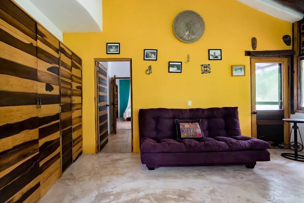 Hermosa Villa Con Espacios De Naturaleza Y Yoga Puerto Morelos 0*,