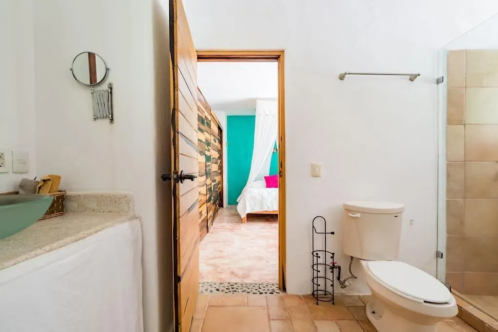 Hermosa Villa Con Espacios De Naturaleza Y Yoga Puerto Morelos Mexico